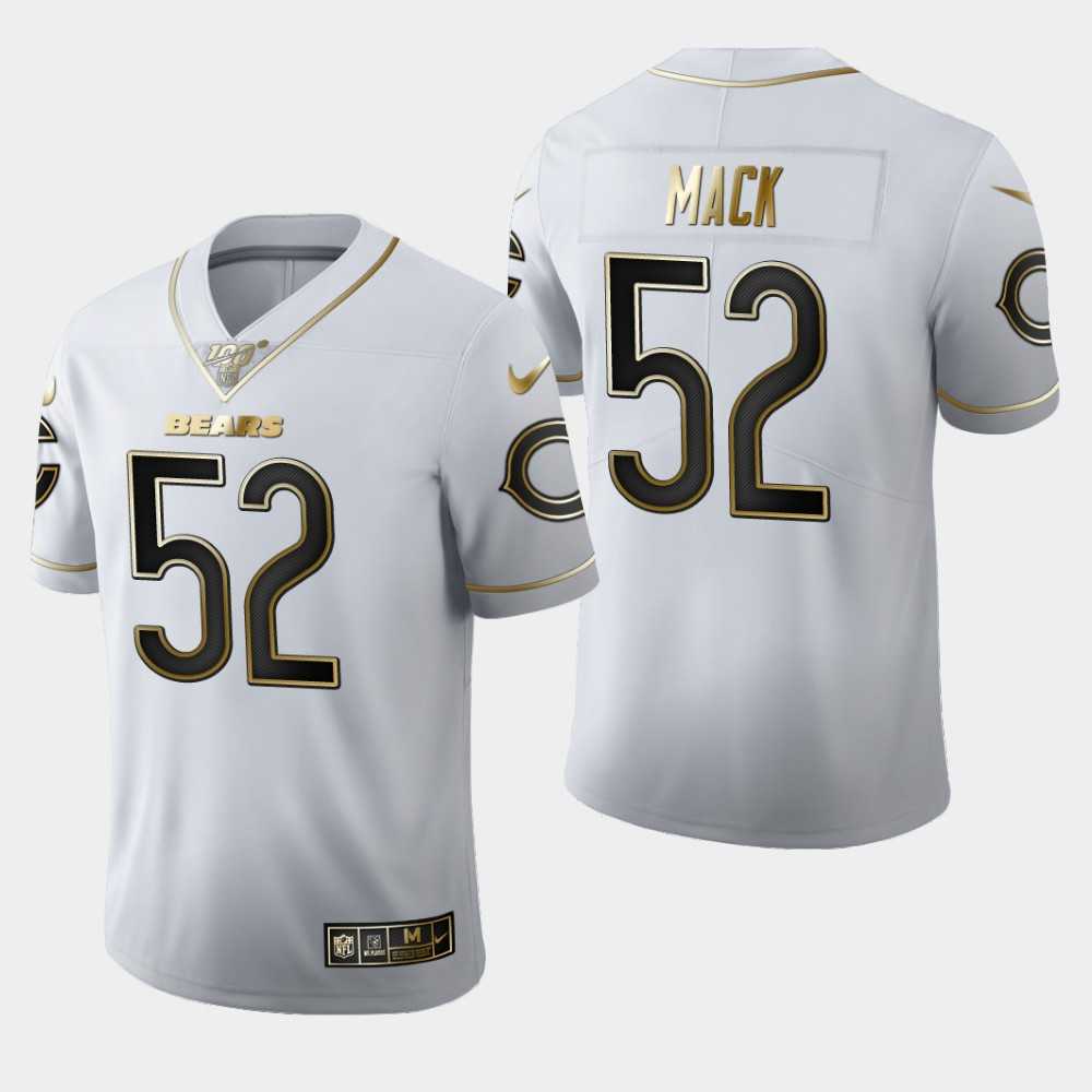 Nike Bears 52 Khalil Mack White 100th Season Vapor Untouchable Limited Jersey Dyin,We sell and wholesale Nike Bears 52 Khalil Mack White 100th Season Vapor Untouchable Limited Jersey Dyin on line form chian!